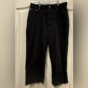 Lauren Ralph Lauren Womens Black Jeans Sz 8 Petite
